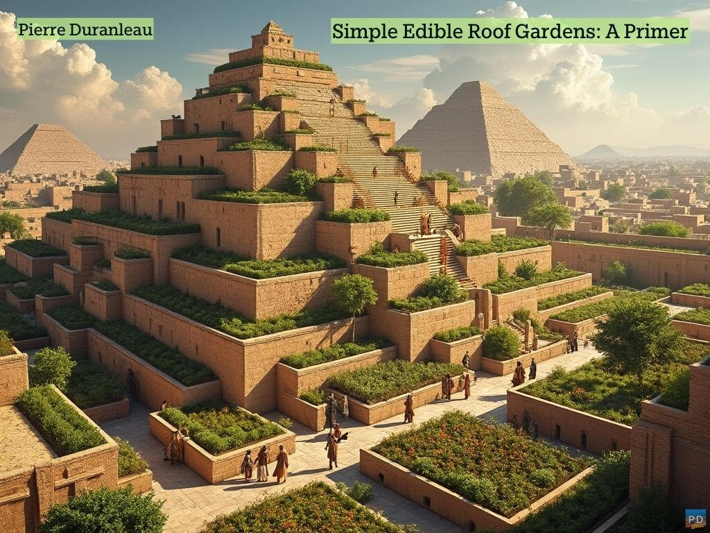 Jardins de toit simples aux végétaux comestibles: un guide (EN) Jardins de toit simples aux végétaux comestibles: un guide (EN)